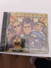 Płyta CD Nagły Atak Spawacza - Ninja Commando 5 NOWA W FOLII rap hip