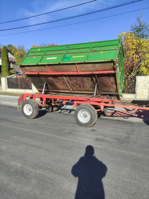 Przyczepa rolnicza wywrotka zarejestrowana
