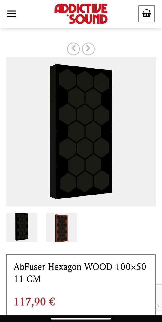 Painéis Acústicos Addictive Sound. Absorbers e Diffusers