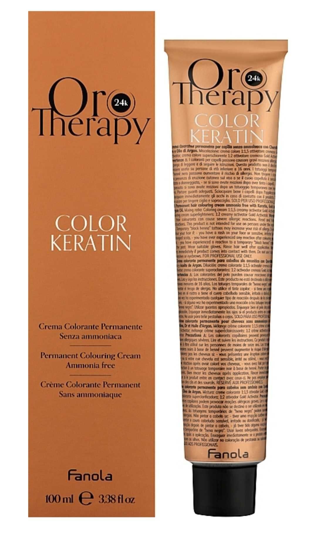 Farba Fanola Oro Therapy Color Keratin Oro Puro