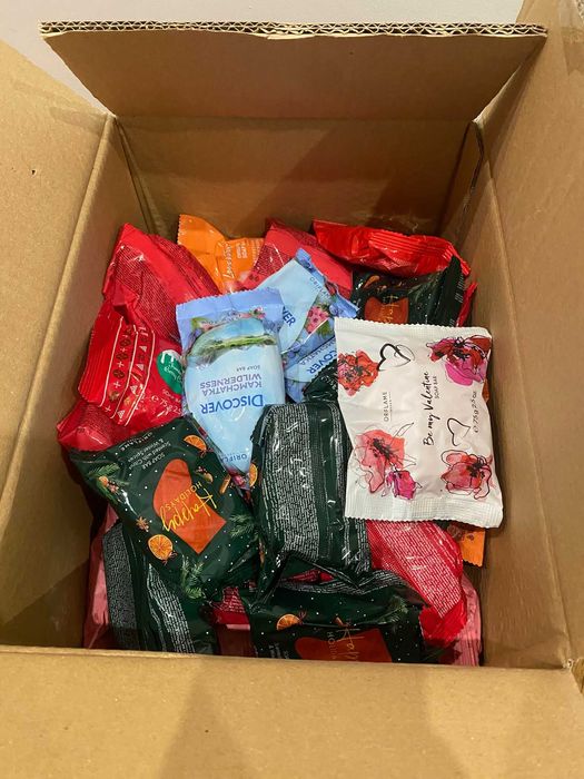 50 szt zestaw losowych mydełek Oriflame