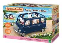 Rodzinny siedmioosobowy minivan Sylvanian Families blister,143x291 mm