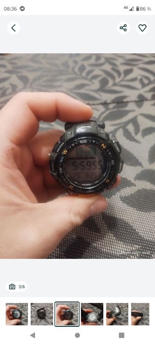 Часы Casio PRO TREK PRG-40-3VER 
Стан 90% незначні потертості все нафо