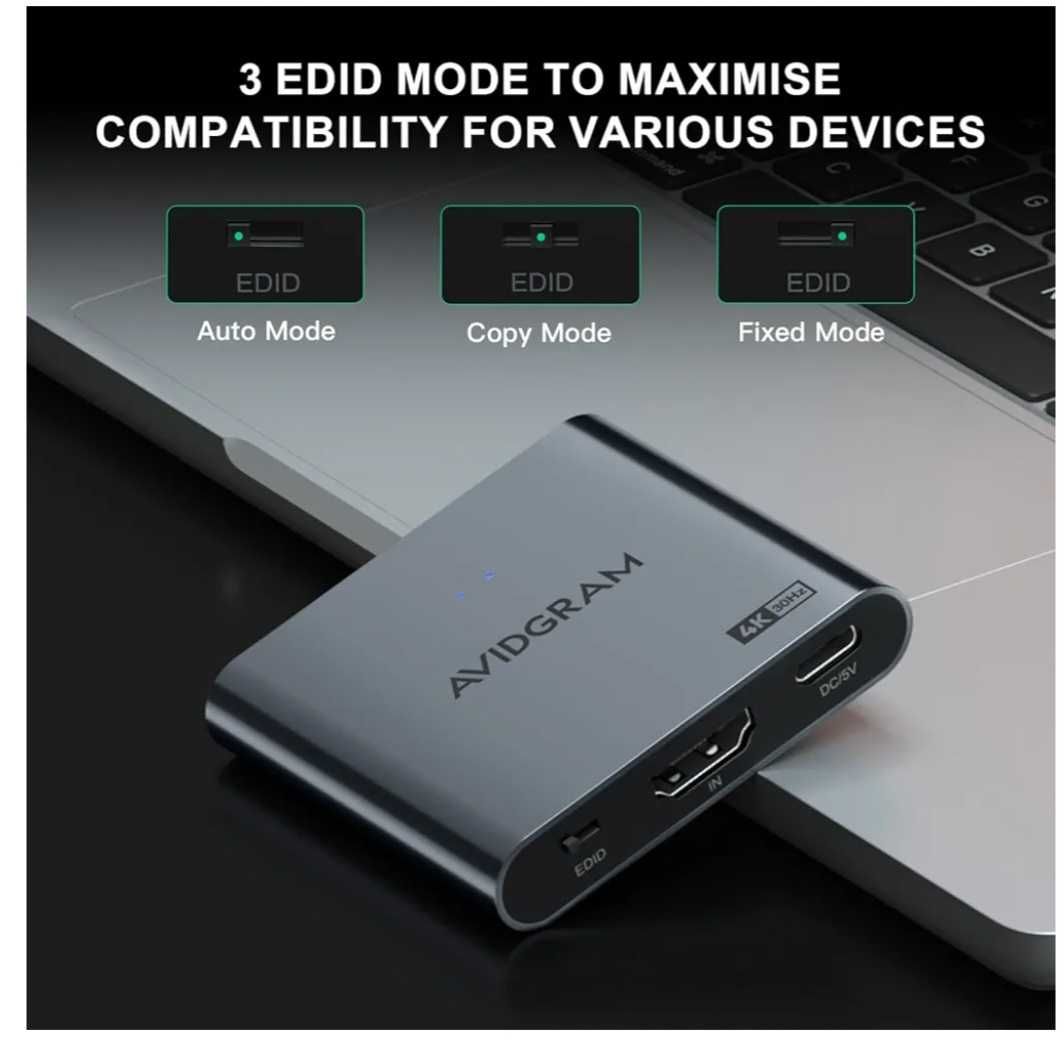 Rozdzielacz HDMI - 4K Firmy AVIDGRAM