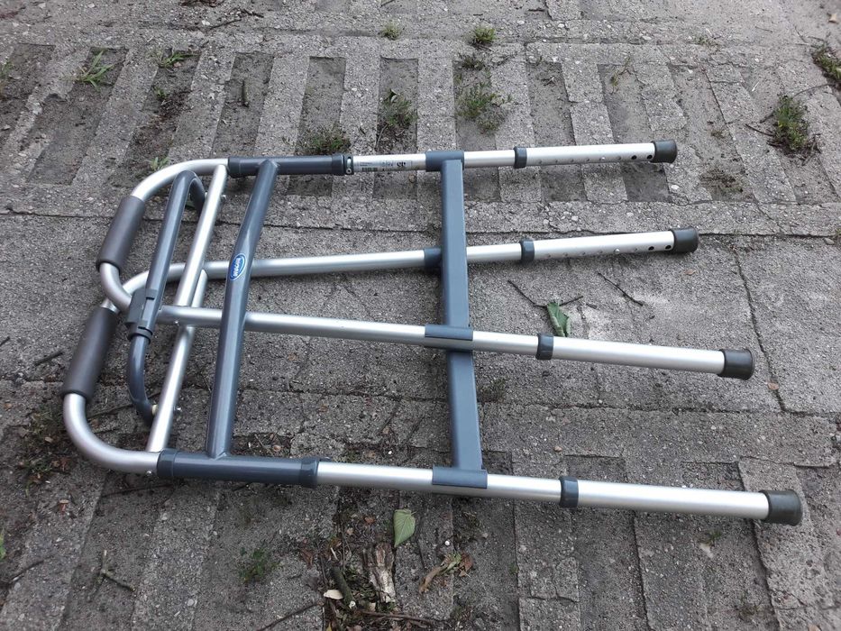 Balkonik, chodzik, bardzo lekki aluminiowy stan bdb