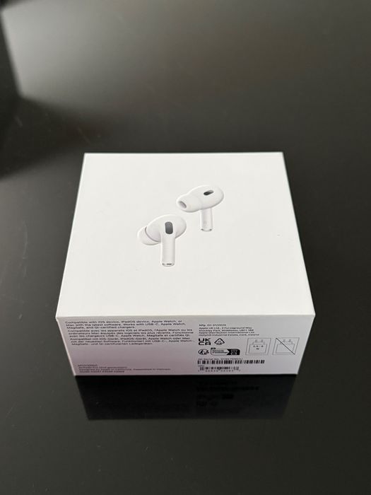 Apple AirPods Pro 2 (USB-C) — stan  jak nowy, gwarancja do 20.03