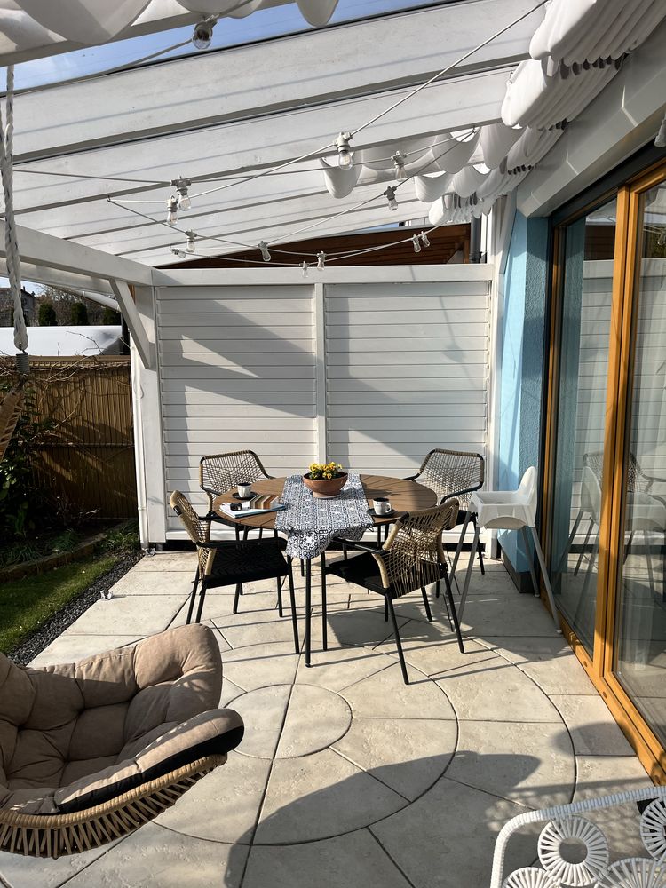 Zadaszenie tarasu pergola ruchome deseczki