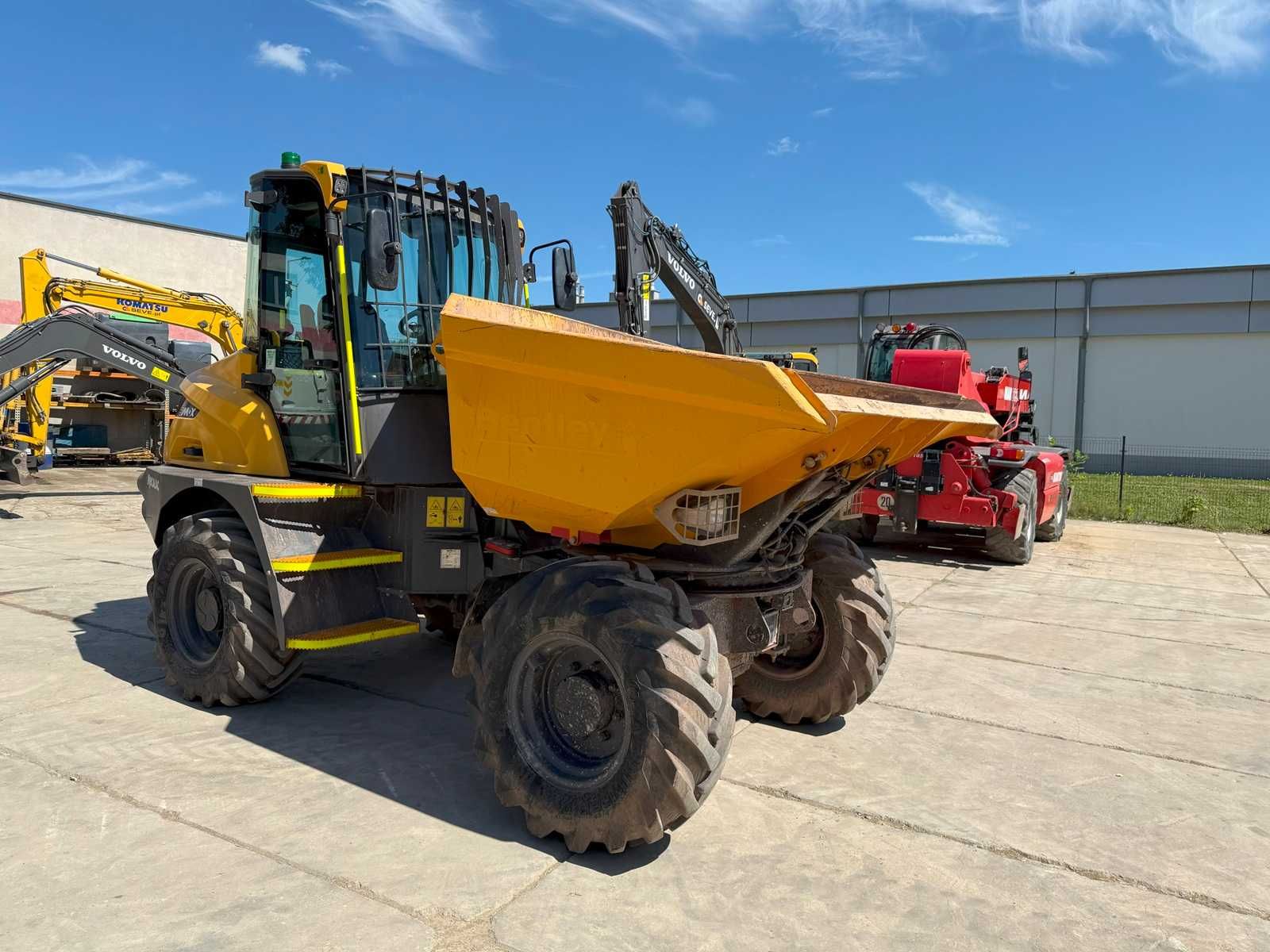 Mecalac 6 MDX wozidło budowlane 6 ton kabina klima 490 mtg JCB TEREX