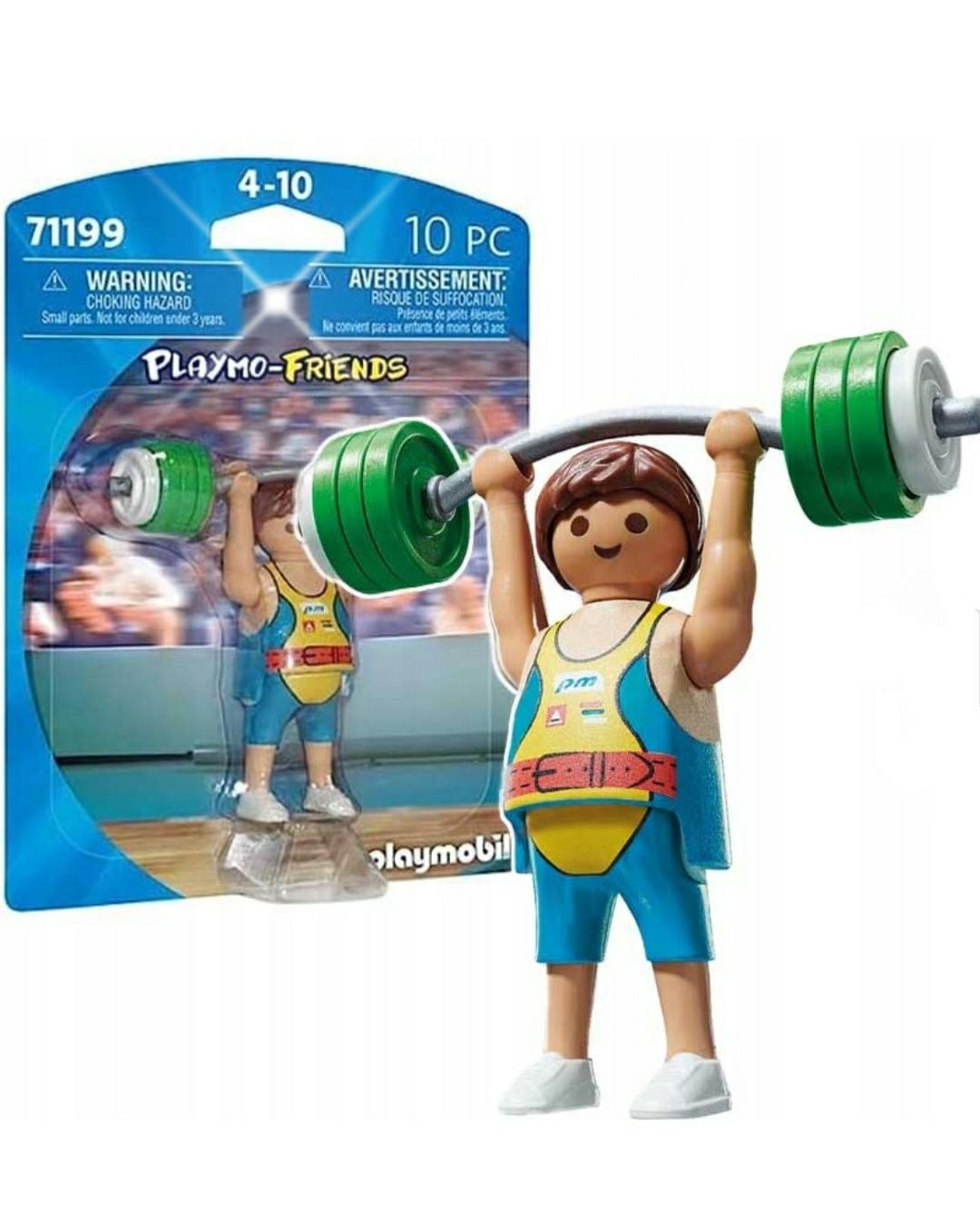 Playmobil 71199 sztangista sztanga