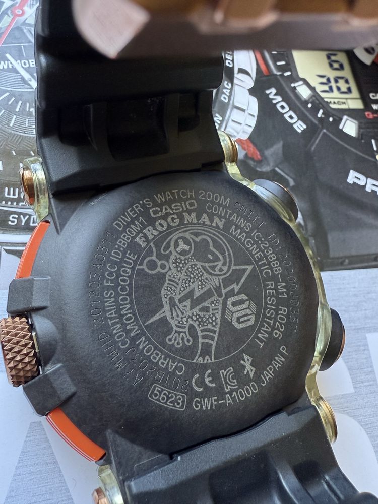 Jak Nowy Casio G -shock GWF A1000BRT