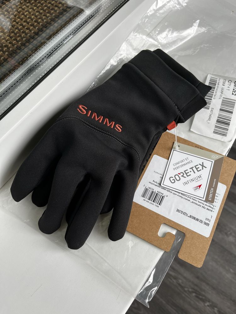 Перчатки Simms Gore-Tex Infinium Flex Glove L Black