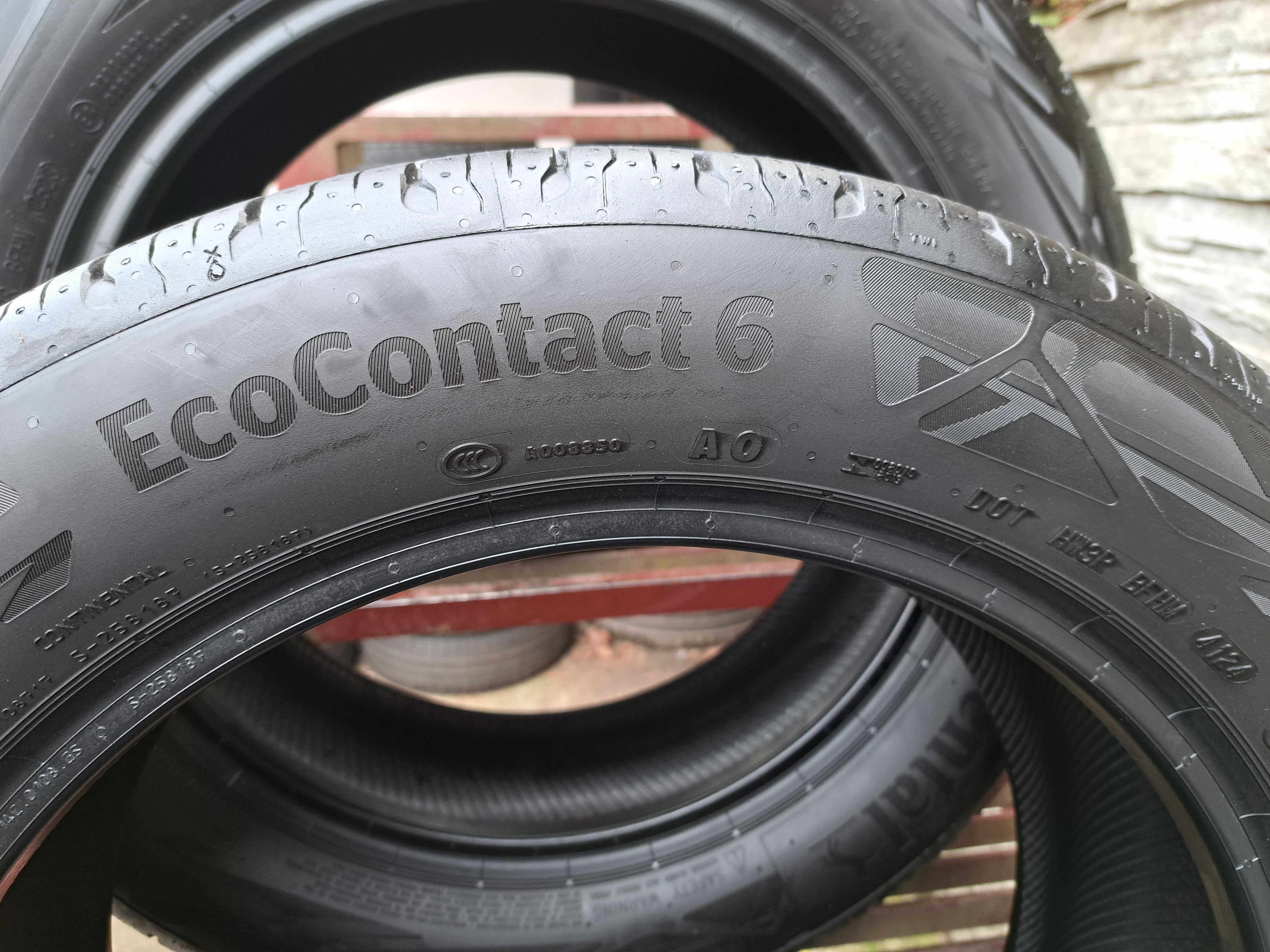 4 Opony NOWE letnie 215/55 R17 Continental ECO Contact 6 Montaż Gratis