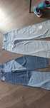 2 pary szerokie spodnie hm 152 158 wide leg