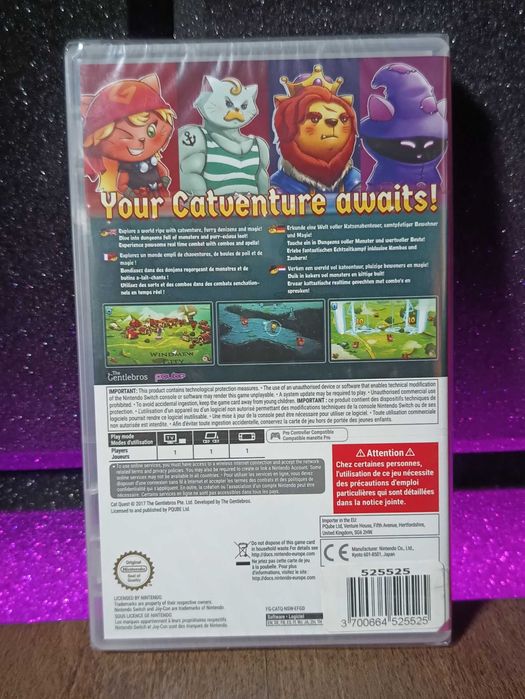 Cat Quest Nintendo Switch - przygodówka z kotami, taktyczna
