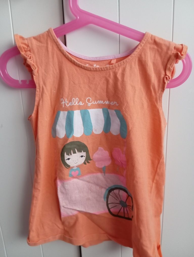 Koszulka t-shirt dla dziewczynki 110 firmy 5 10 15