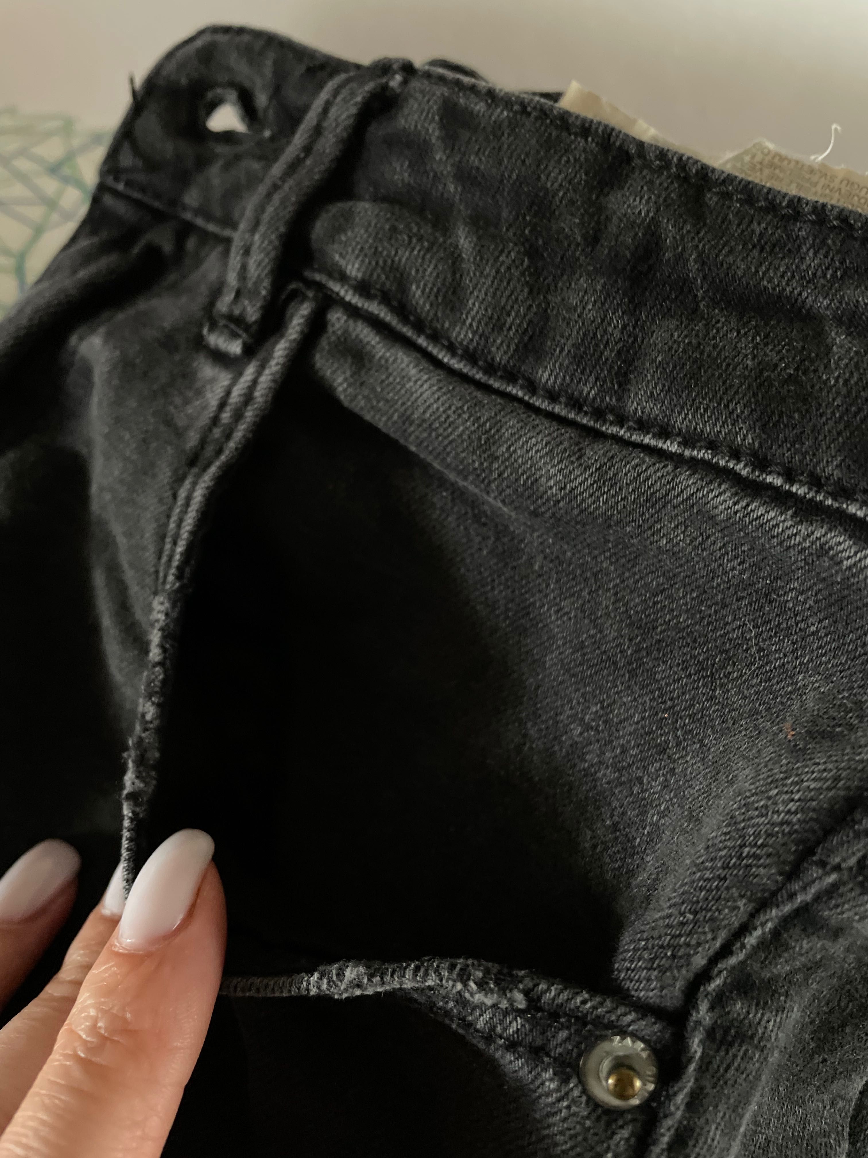 Czarna dżinsowa spódniczka dziewczęca Zara 140 cm 10 lat