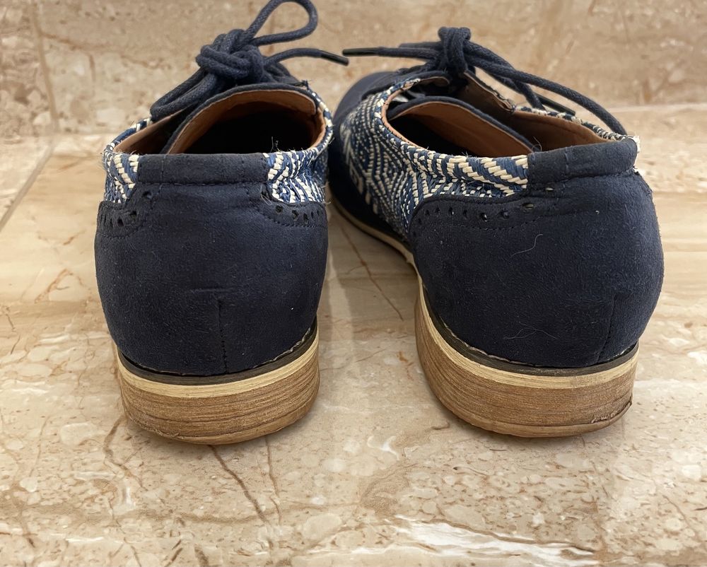 Sapatos rasos azuis (Primark, tamnho 36)