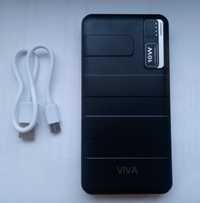 Power Bank VIVA VR12 10000 mAh чорний павербанк