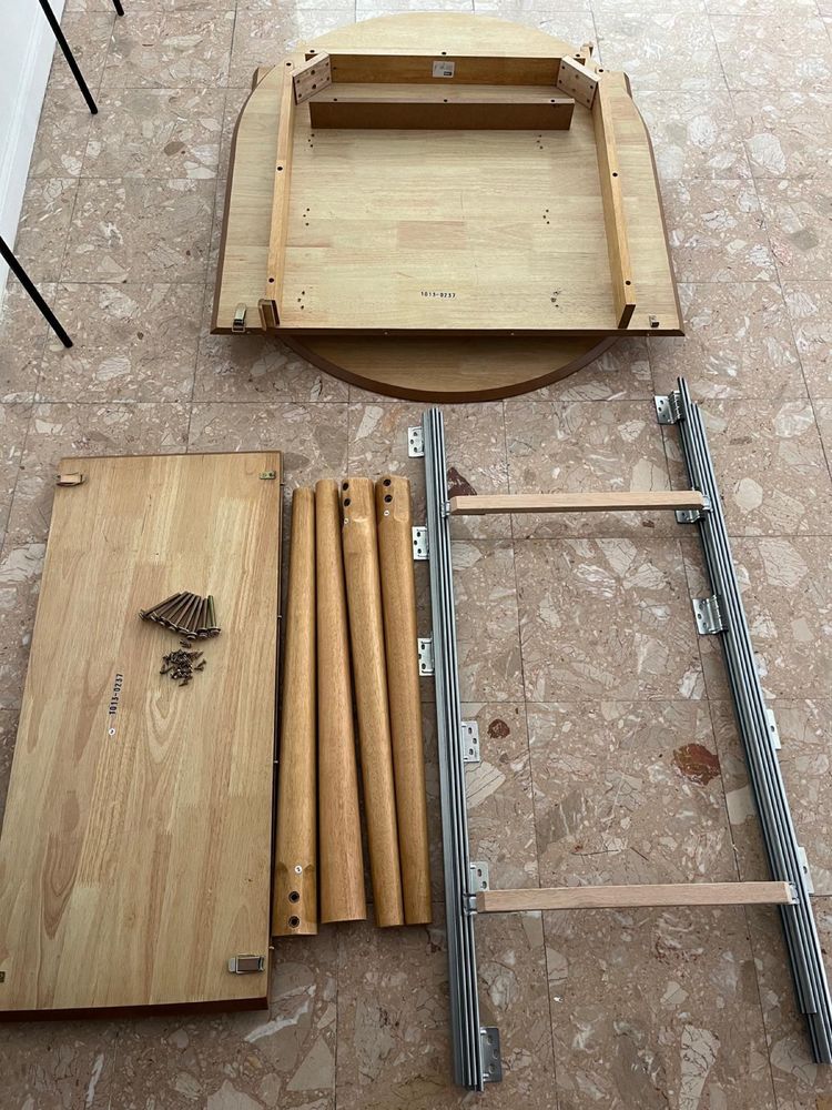 Mesa jantar extensivel EGENS 90x190/270