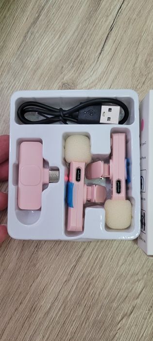 Мікрофони рожеві 2 шт