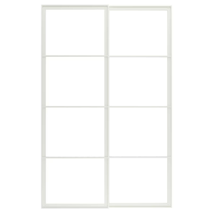 PAX Obudowa drzwi przesuwnych, biały, 150x236cm 402.502.66