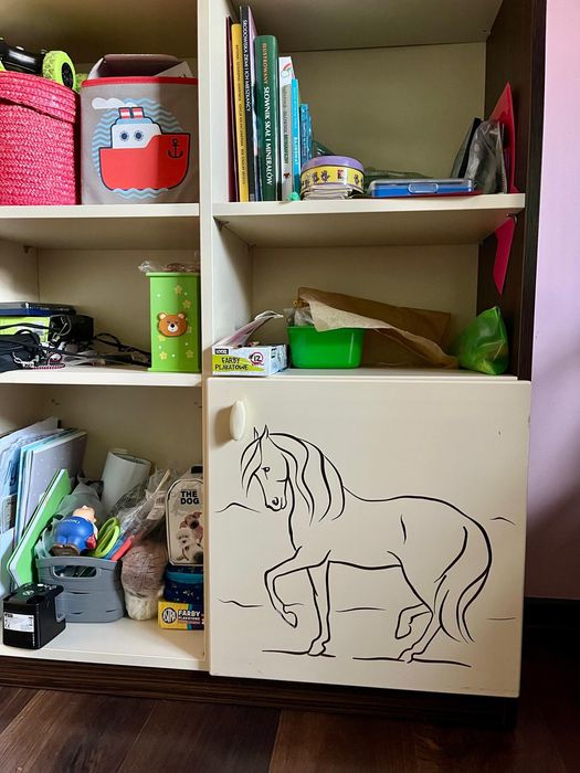 Regał firmy Meblik komoda półka dla dzieci młodzieży dziecięcy