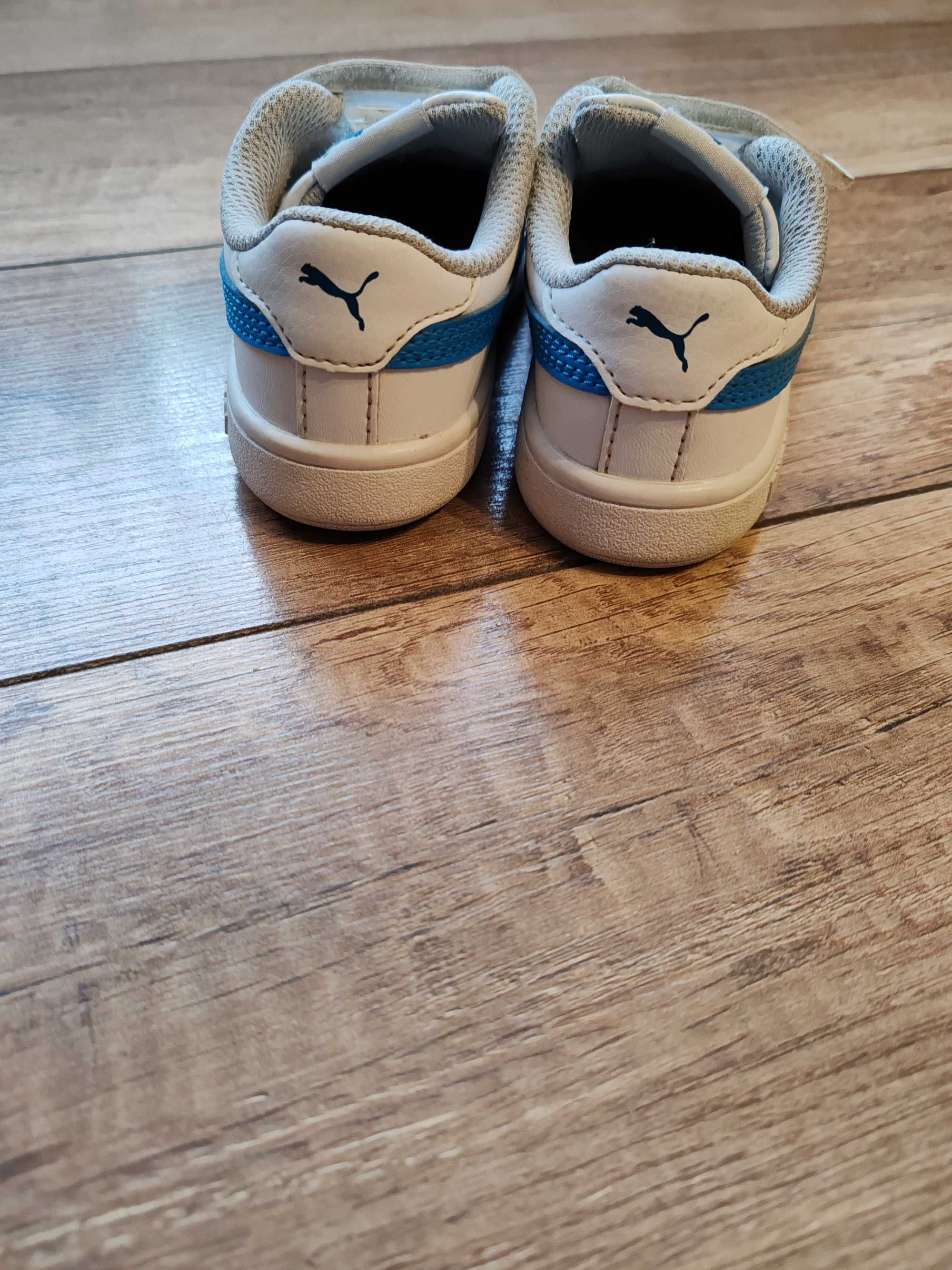 Buty chłopięce adidasy białe PUMA, rozmiar 24