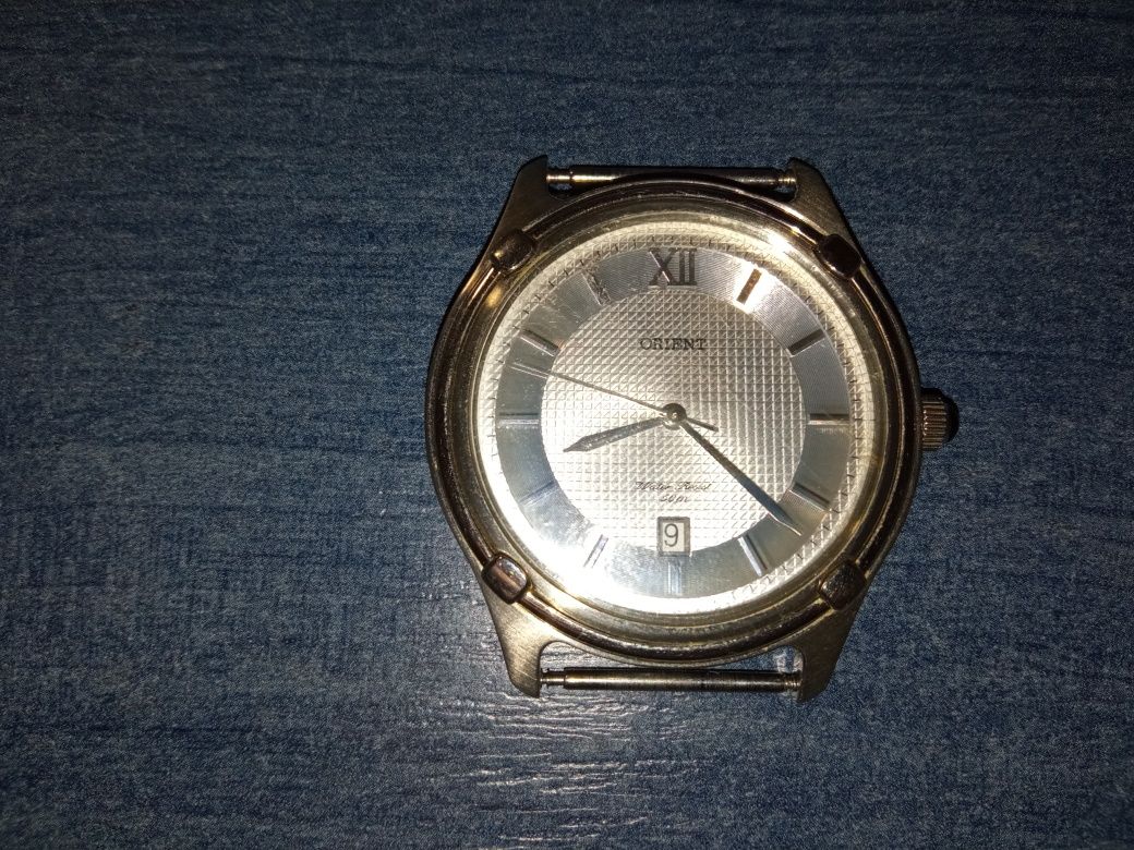Классические кварцевые мужские часы Orient unb5-co-a (б/у). Оригинал.