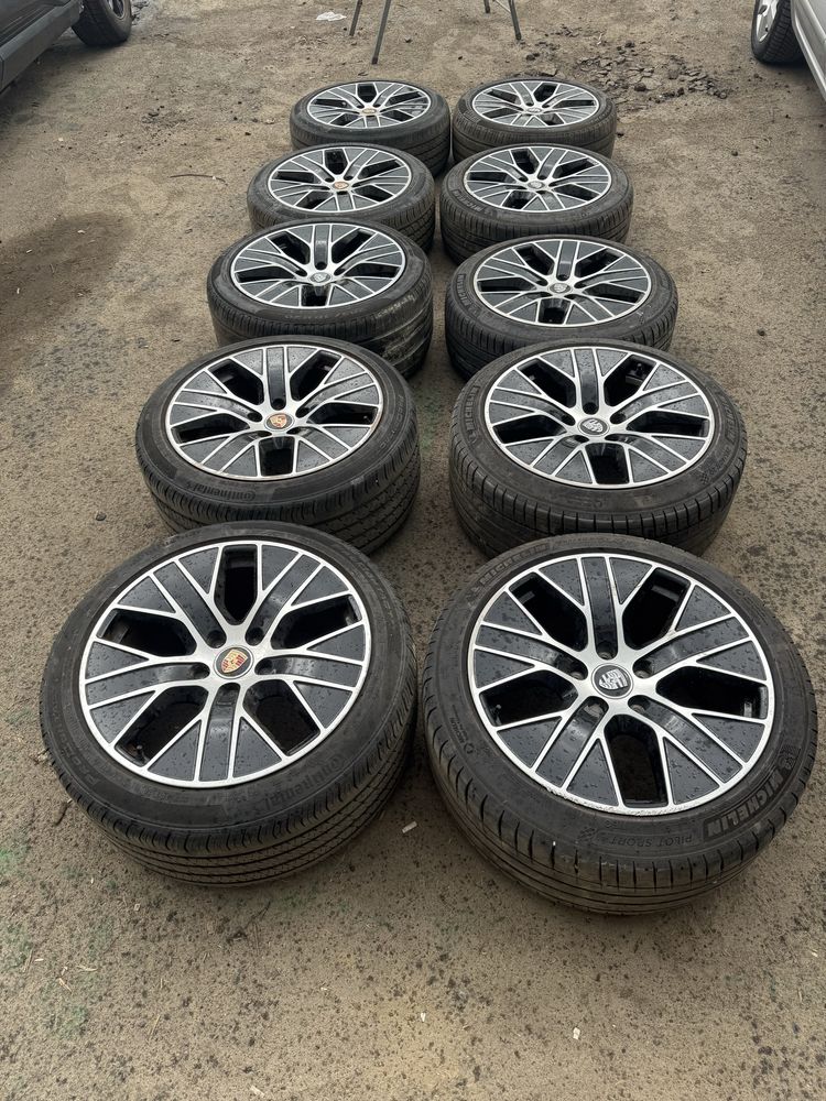 Титанові диски R20 Porsche taycan