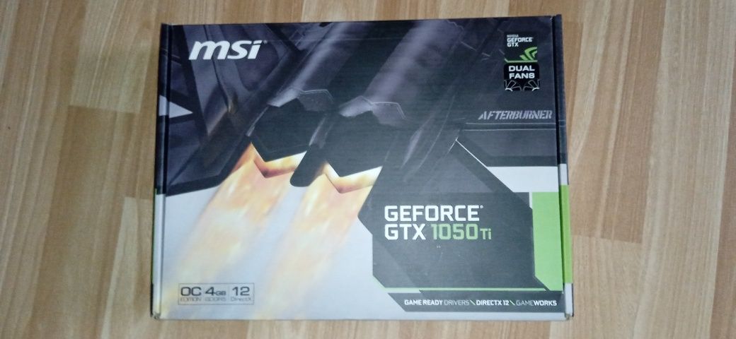 Продам відеокарту GTX 1050TI 4GB OC