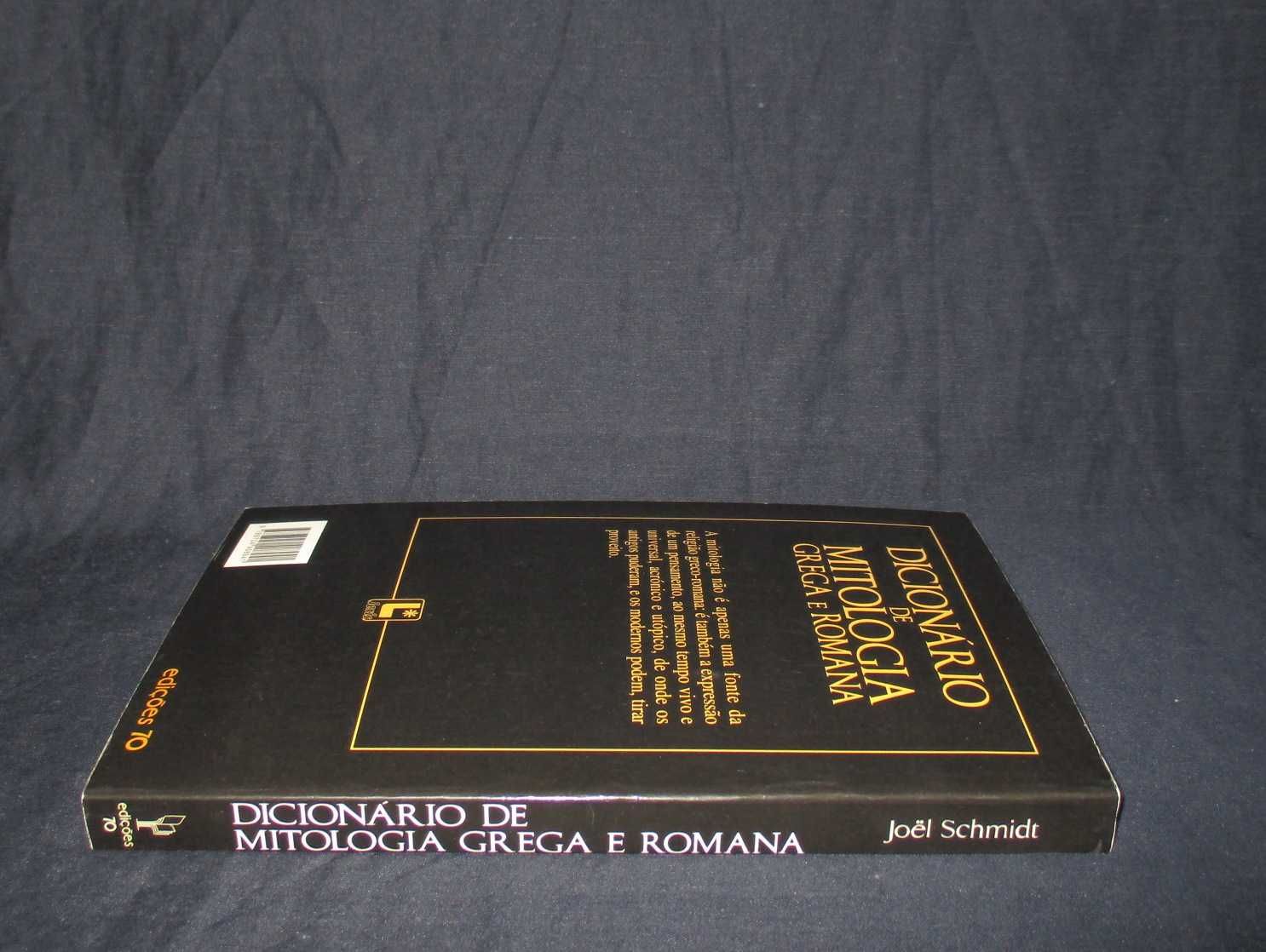 Livro Dicionário de Mitologia Grega e Romana Joël Schmidt