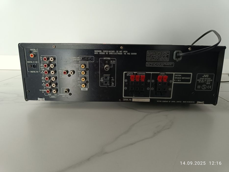 JVC RX 5030v amplituner wzmacniacz Kino domowe