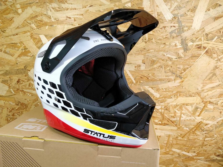 Велошлем велофул 100% Status фулфейс шолом 100 Percent Новий