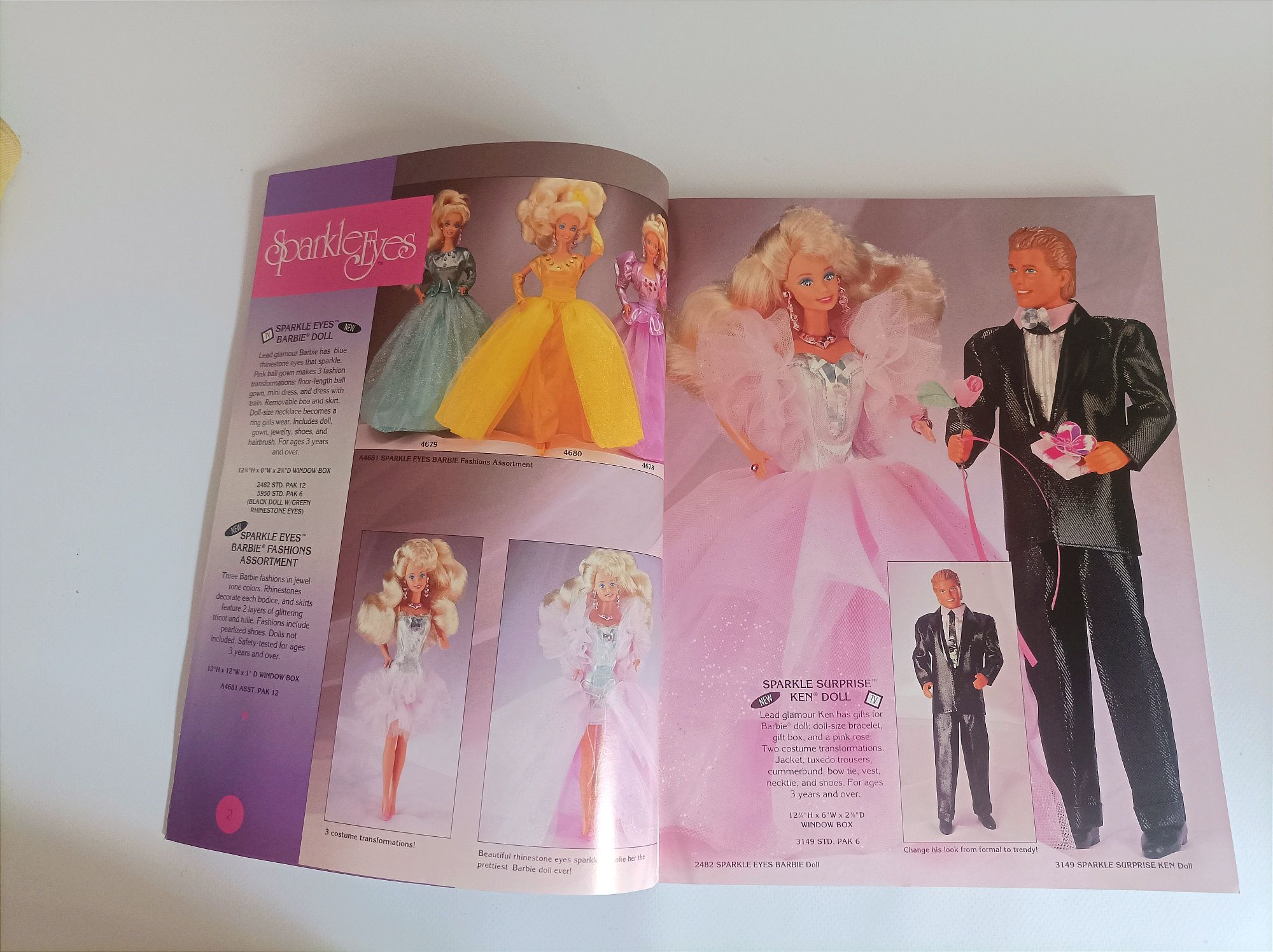 Каталог журнал про Барбі Catalog Barbie Mattel 1992, Girls Toys.