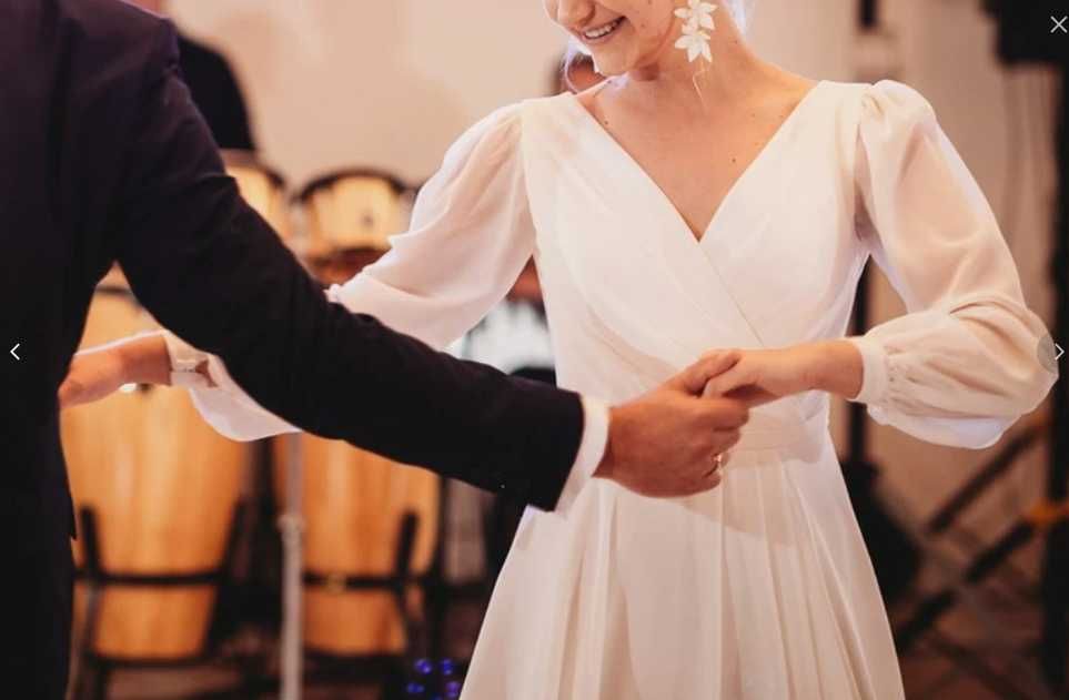 Dama Couture Megan suknia ślubna prosta 38