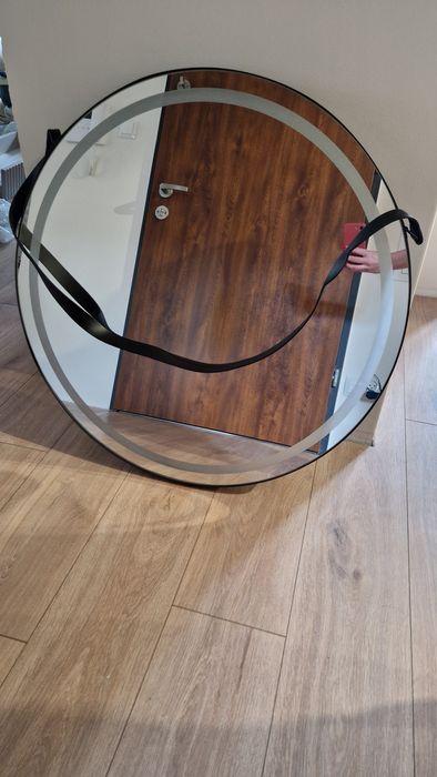 Nowe Lustro okrągłe łazienkowe 75 cm