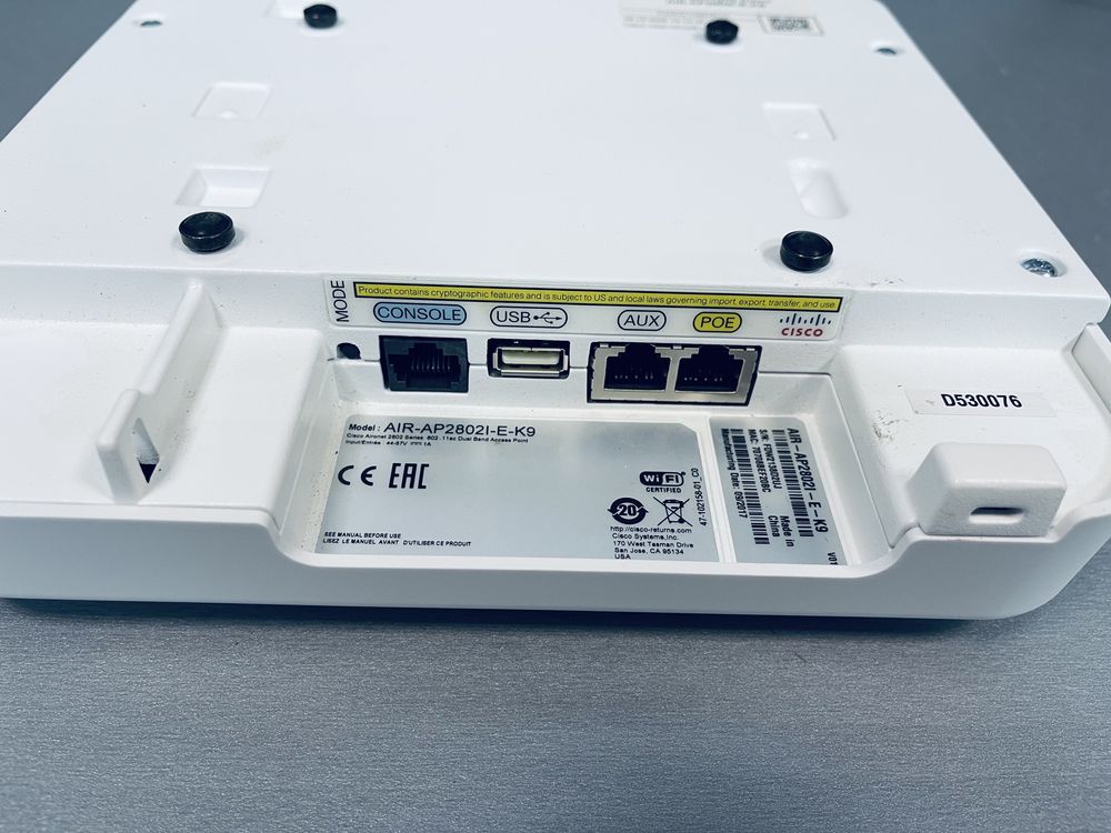 Wi-Fi точка доступа Cisco Aironet AIR-AP2802I-E-K9 802.11 AC 5Ghz