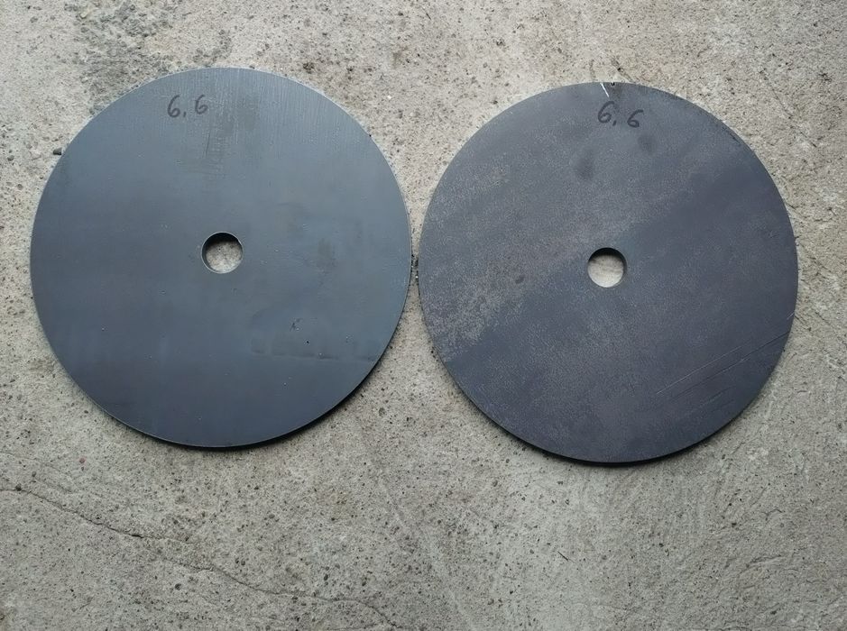 Zestaw obciążeń 2 x 6,6 kg obciążenie krążki siłownia otwór 31 mm