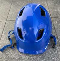 Kask rowerowy niebieski