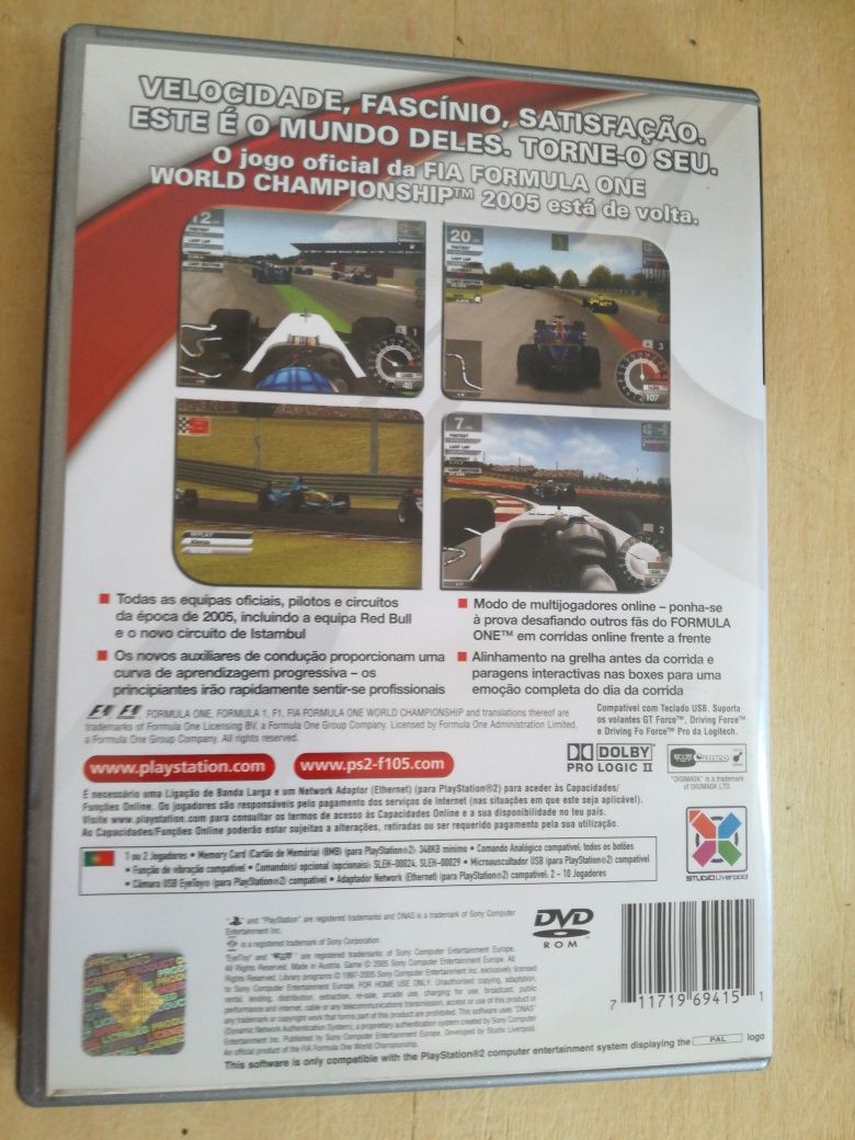 Jogo PlayStation 2 Formula 1 - 05