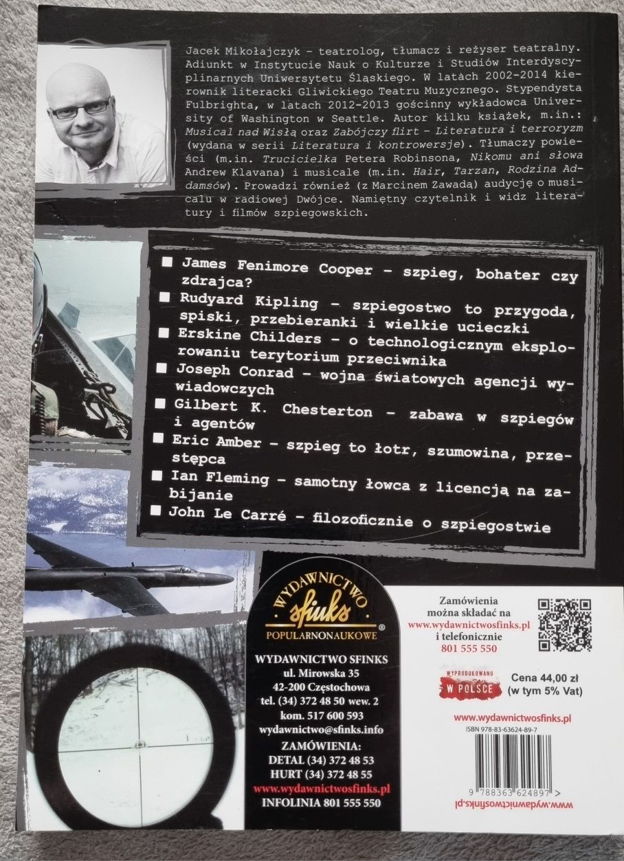 Szpieg w literaturze Jacem Mikołajczyk