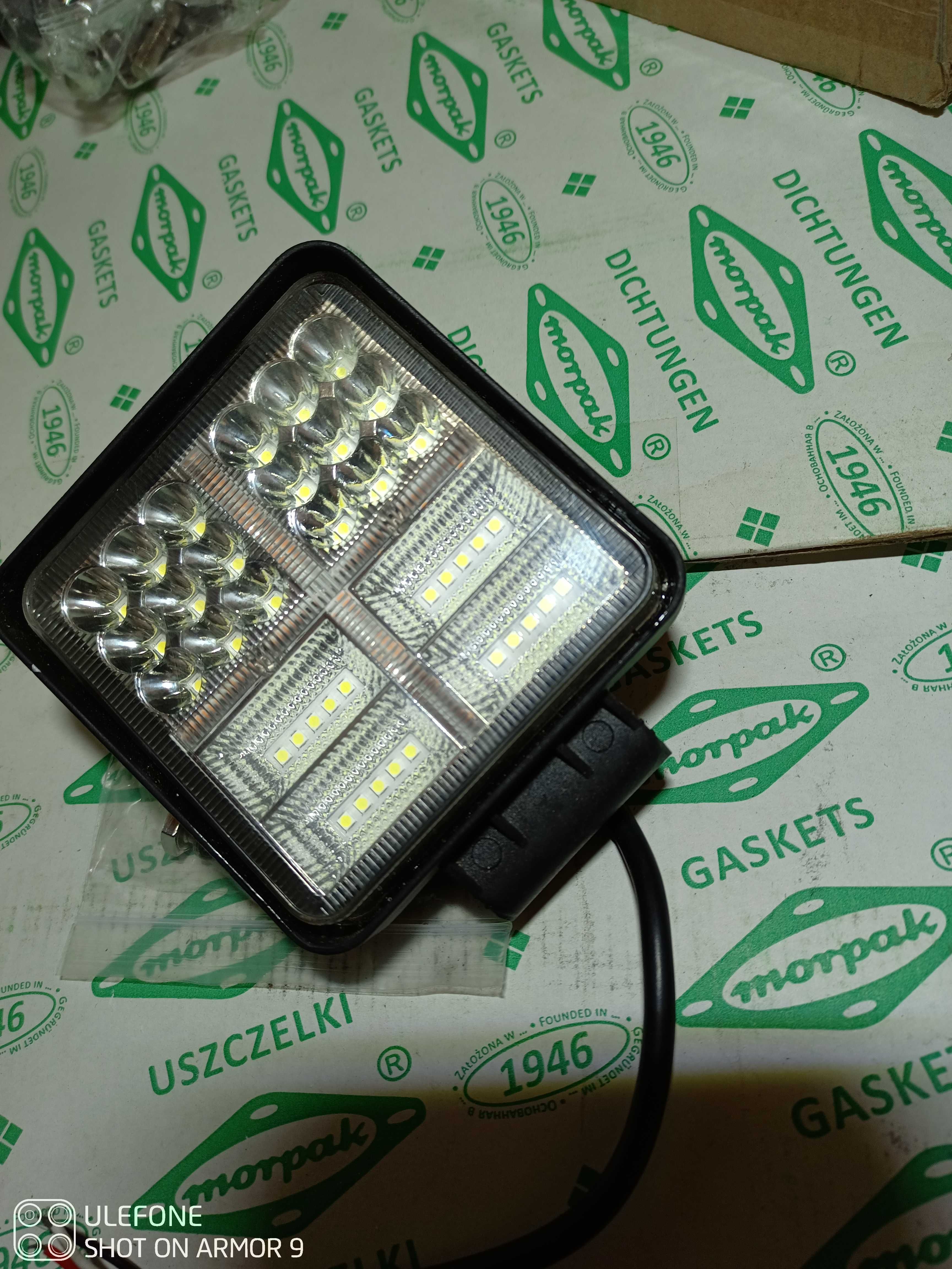 Lampa z kierunkiem, robocza ledowa , diodowa. Halogen roboczy 12v/24v.