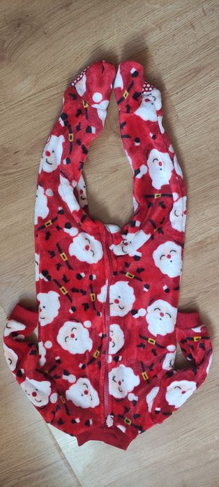 Різдвяний чоловічок (ромпер) для сну. Утеплений. Святковий