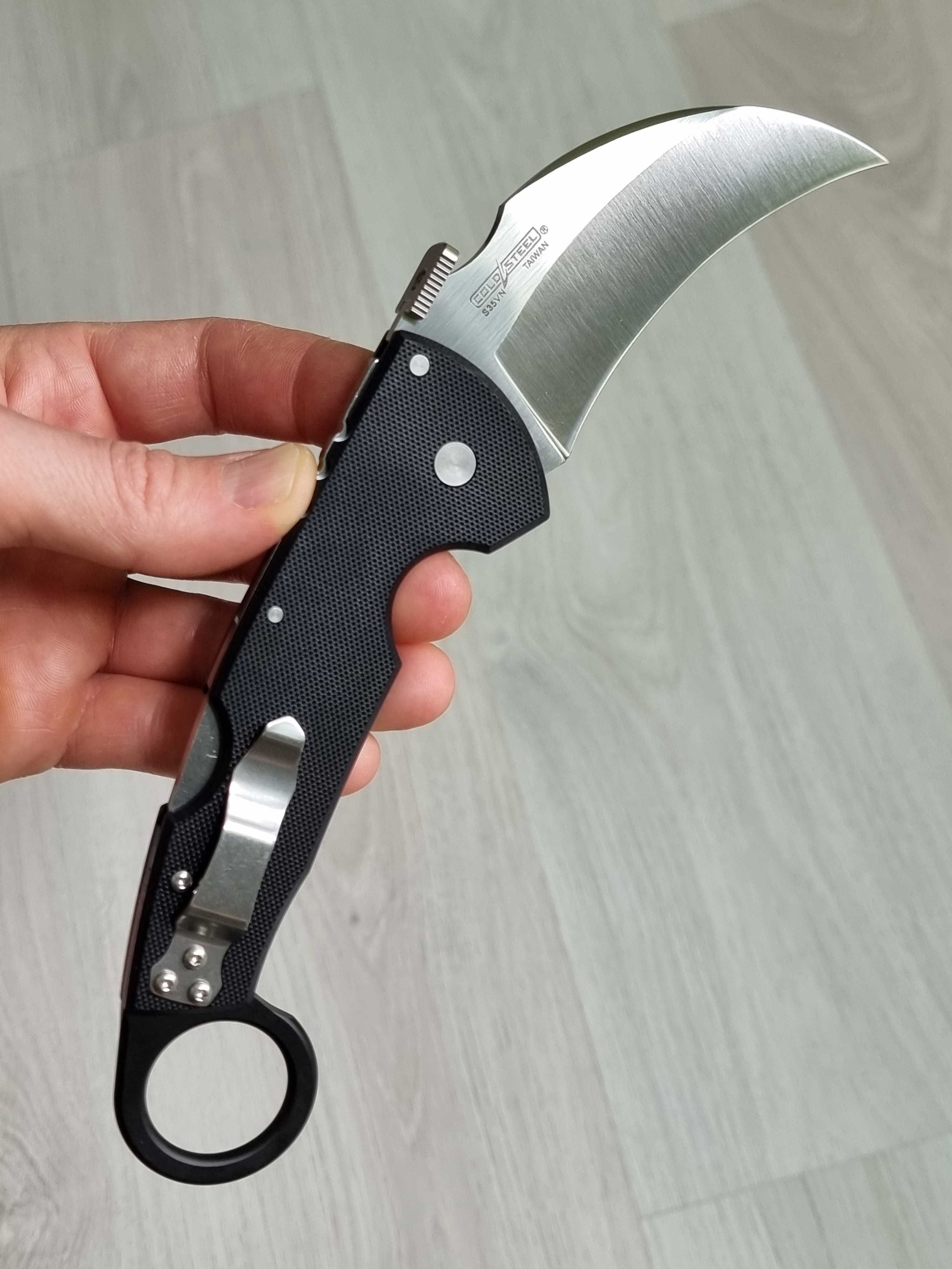 Cold Steel Tiger Claw S35VN Plain Edge