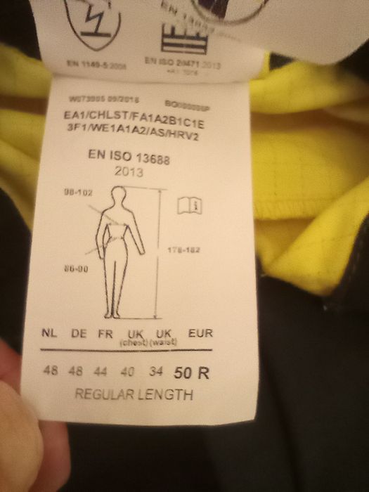 Kombinezon spawalniczy ognioodporny SIOEN