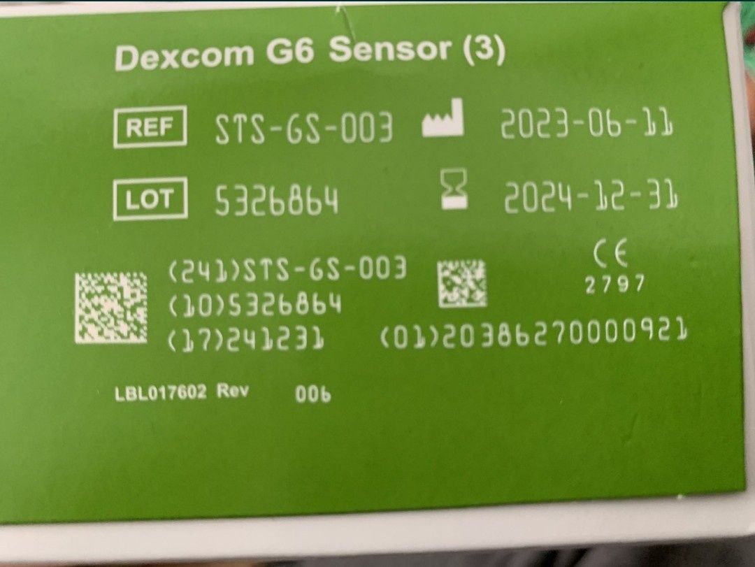 sensory Dexcom G6 3 sztuki.