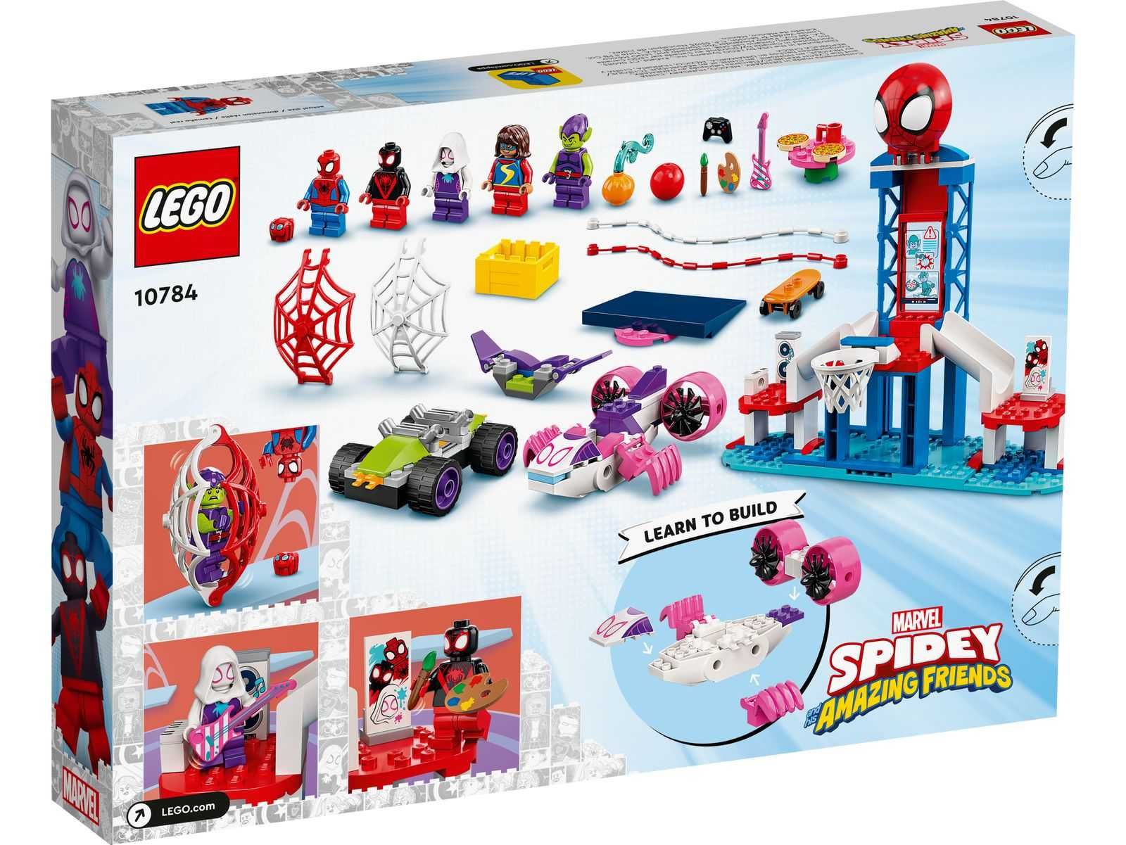 Lego Marvel nr 10784 Relaks w kryjówce Spider-Mana