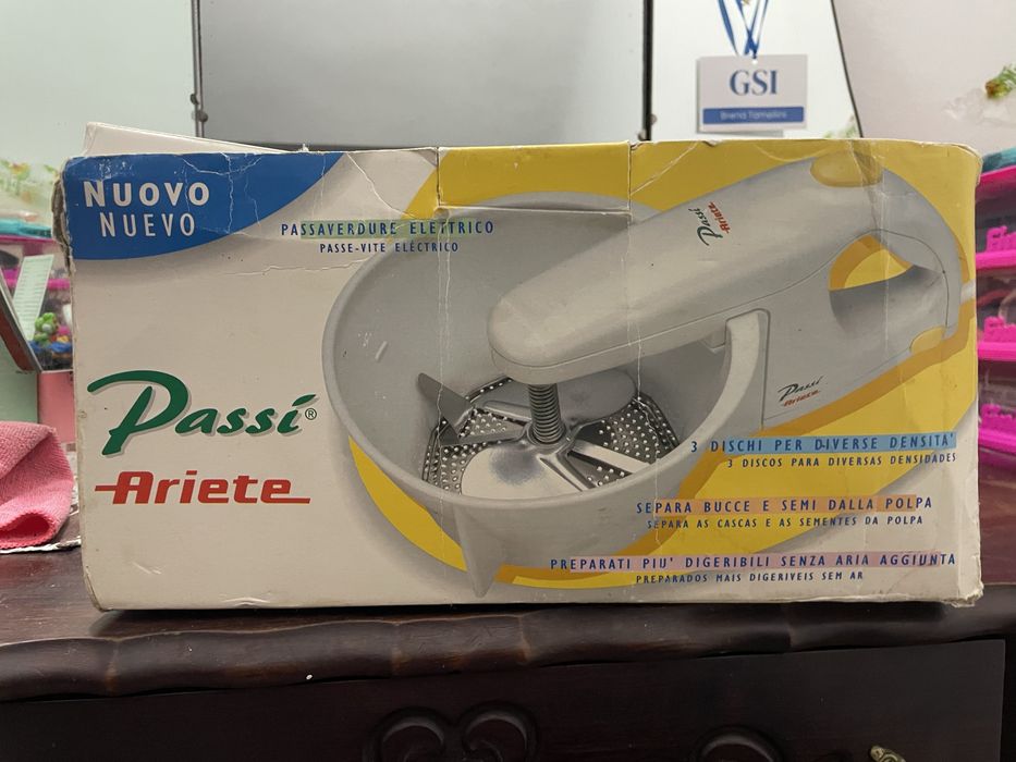 Passador elétrico Ariete Passì - 3 discos.