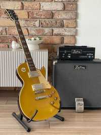 Zestaw gitara vgs gold i kustom lampowy , gratis efekt marshall