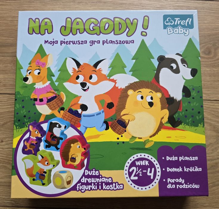 Pierwsza gra planszowa - Na jagody Trefl